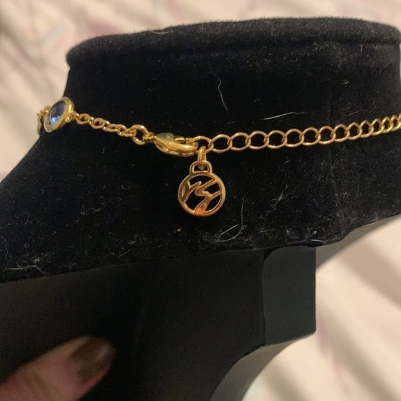 Crystal Shades of Blue Bracelet - Picture 2 of 3